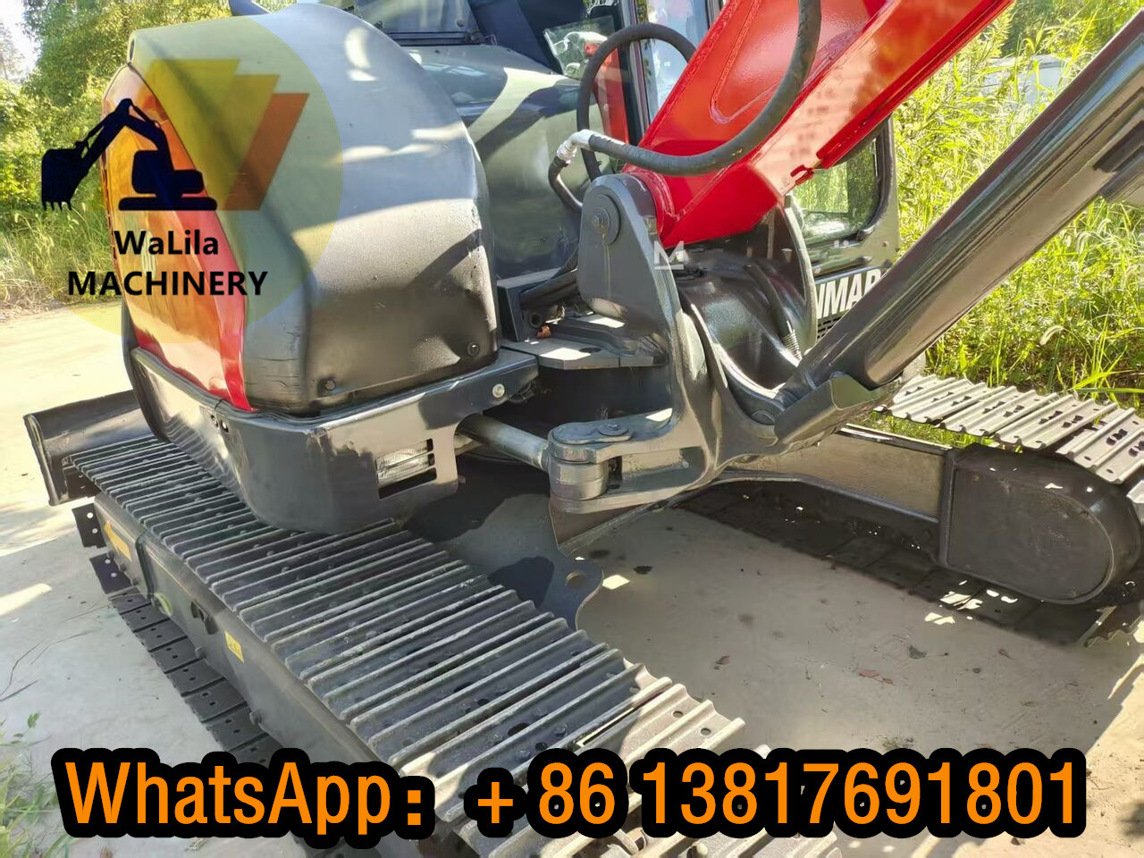 YANMAR VIO80 - Mini ekskavatorius: foto 5 YANMAR VIO80 - Mini ekskavatorius: foto 5