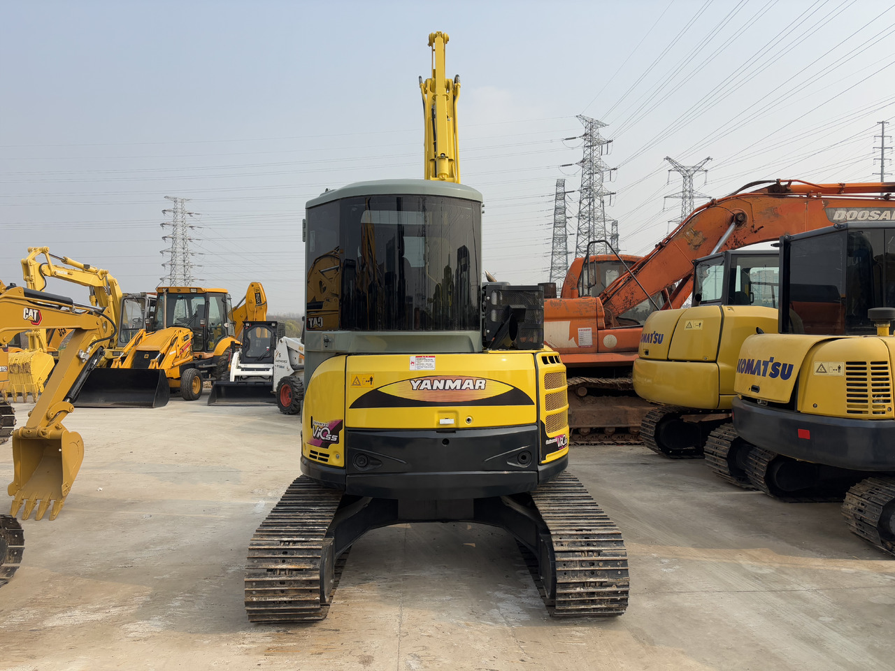 Yanmar Vio 55 Vio55 - Mini ekskavatorius: foto 3 Yanmar Vio 55 Vio55 - Mini ekskavatorius: foto 3