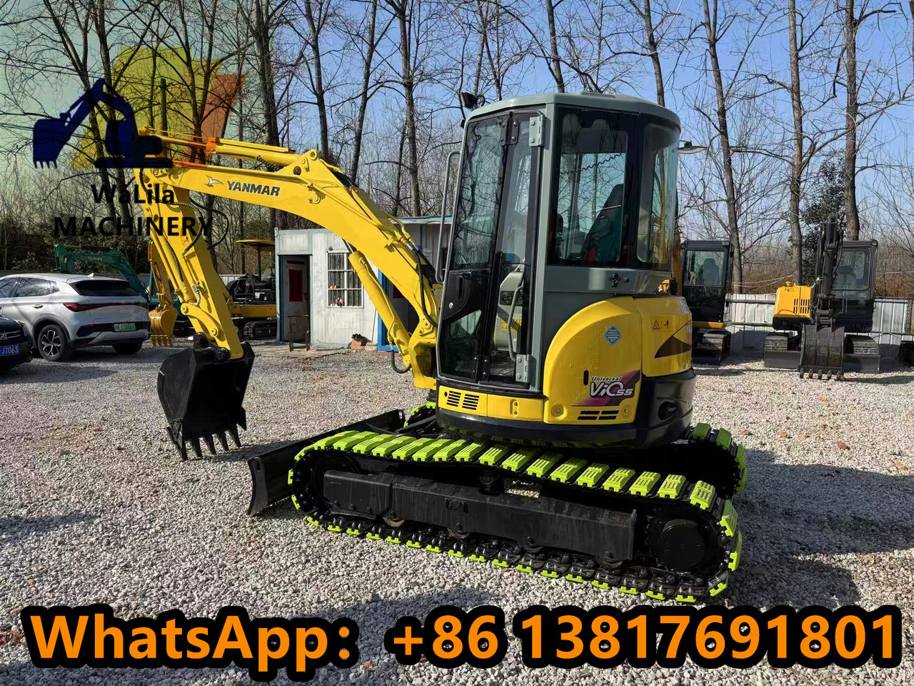 Yanmar Vio 55 Vio55 - Mini ekskavatorius: foto 1 Yanmar Vio 55 Vio55 - Mini ekskavatorius: foto 1