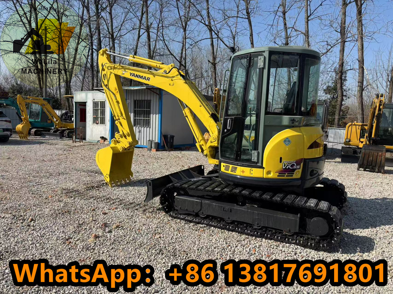 Yanmar Vio 55 Vio55 - Mini ekskavatorius: foto 1 Yanmar Vio 55 Vio55 - Mini ekskavatorius: foto 1