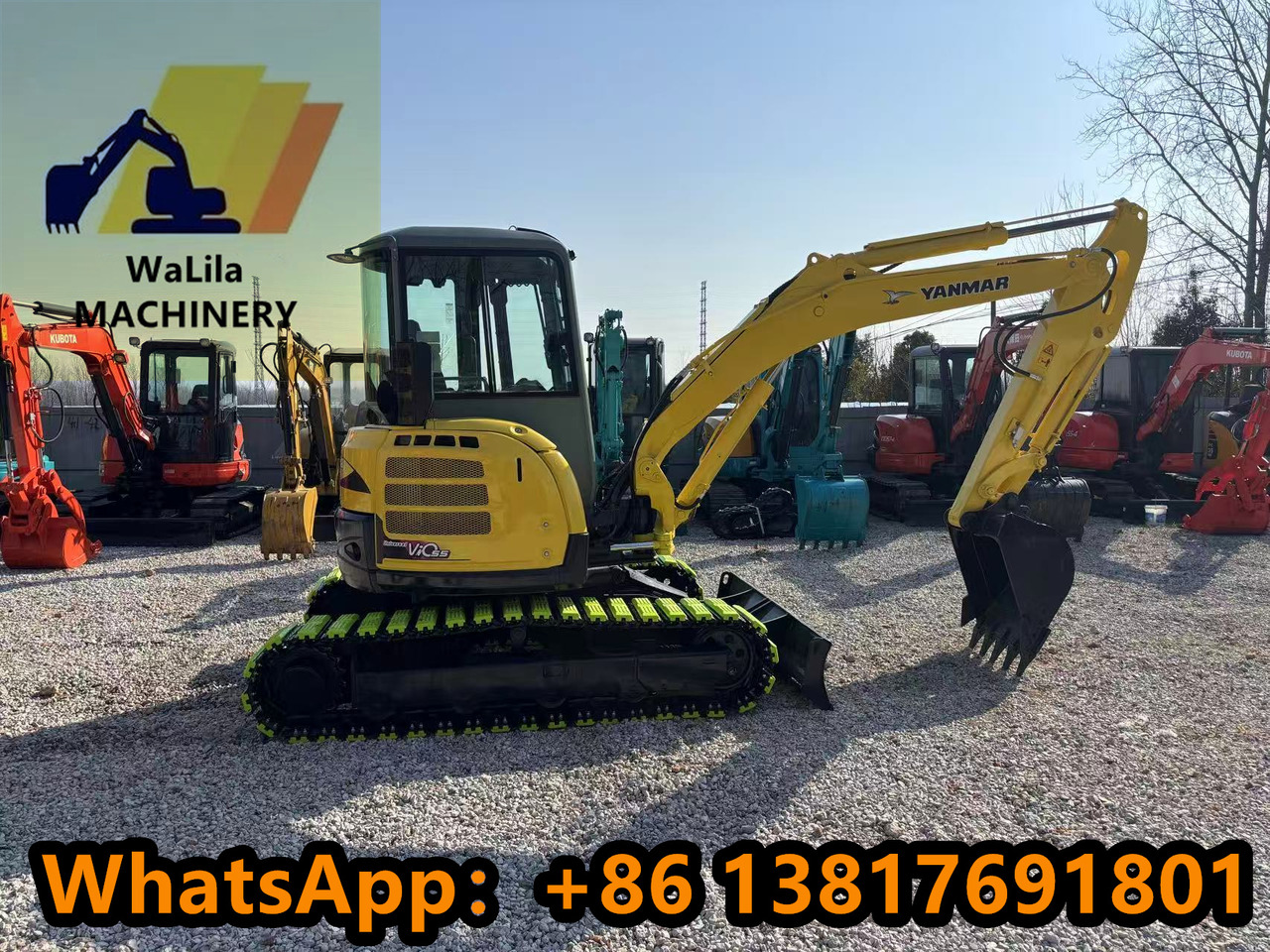 Yanmar Vio 55 Vio55 - Mini ekskavatorius: foto 4 Yanmar Vio 55 Vio55 - Mini ekskavatorius: foto 4
