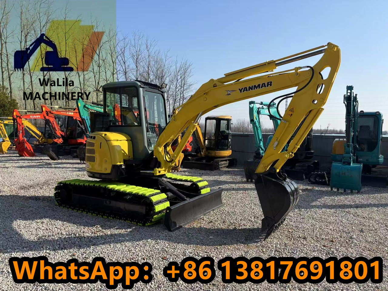 Yanmar Vio 55 Vio55 - Mini ekskavatorius: foto 5 Yanmar Vio 55 Vio55 - Mini ekskavatorius: foto 5