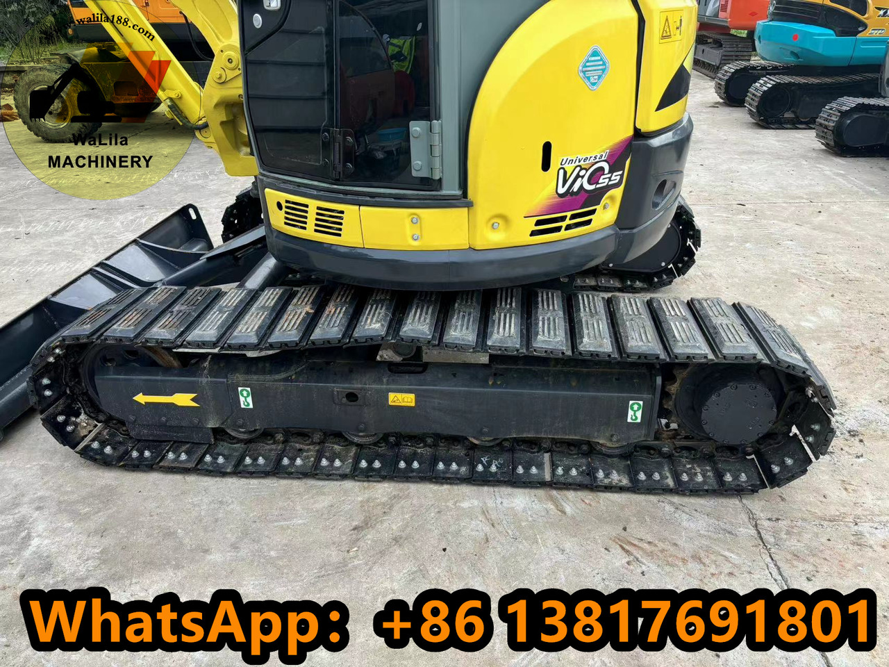 Yanmar Vio 55 Vio55 - Mini ekskavatorius: foto 4 Yanmar Vio 55 Vio55 - Mini ekskavatorius: foto 4