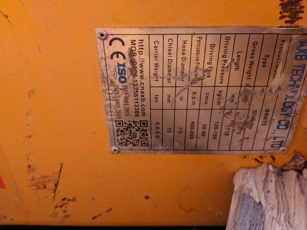 AXB BKR - Hidraulinis kūjis - Statybinė technika: foto 3 AXB BKR - Hidraulinis kūjis - Statybinė technika: foto 3