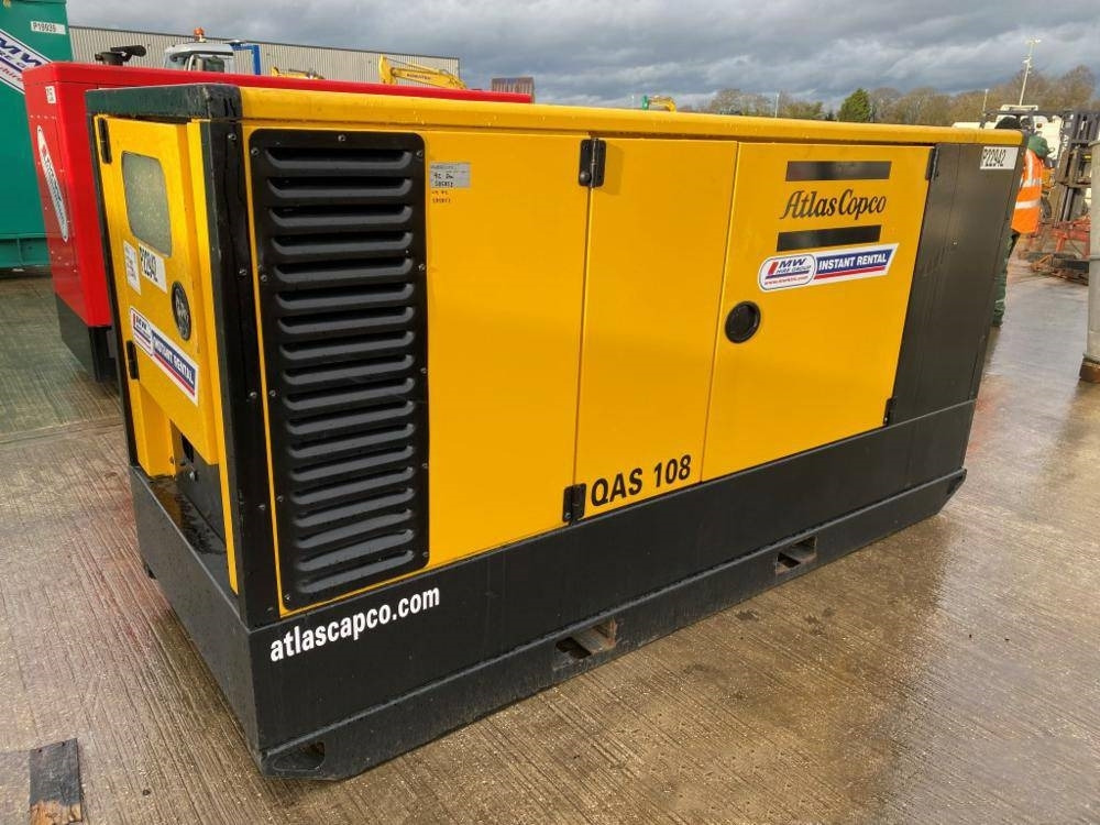 Atlas Copco QAS 108 - Elektrinis generatorius: foto 1 Atlas Copco QAS 108 - Elektrinis generatorius: foto 1