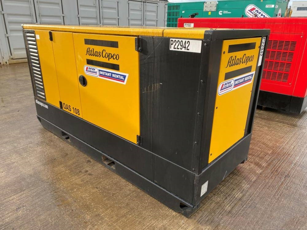 Atlas Copco QAS 108 - Elektrinis generatorius: foto 4 Atlas Copco QAS 108 - Elektrinis generatorius: foto 4