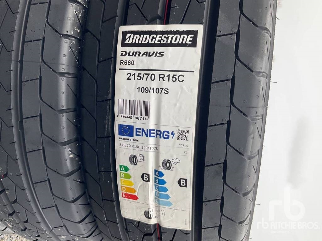 Bridgestone Duravis 215/70 R15C TYRES - Padanga - Sunkvežimis: foto 4 Bridgestone Duravis 215/70 R15C TYRES - Padanga - Sunkvežimis: foto 4