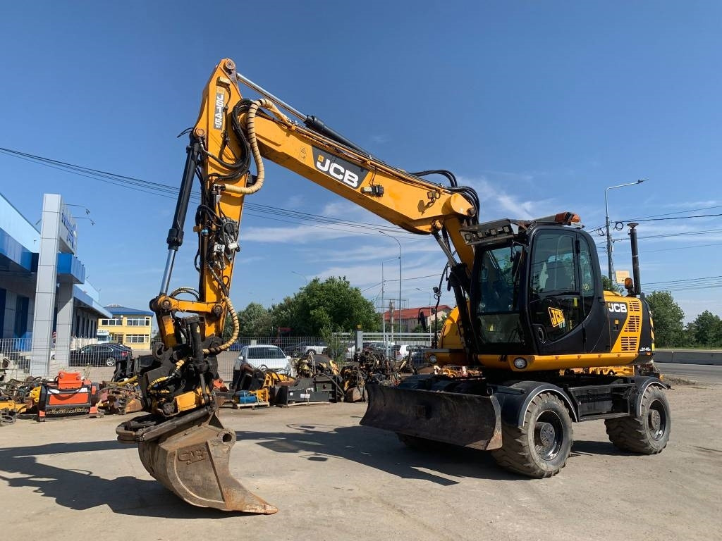 JCB JS 145 W+Engcon Rototilt+Sistem Laser 2D Leica Ico - Ratinis ekskavatorius: foto 1 JCB JS 145 W+Engcon Rototilt+Sistem Laser 2D Leica Ico - Ratinis ekskavatorius: foto 1