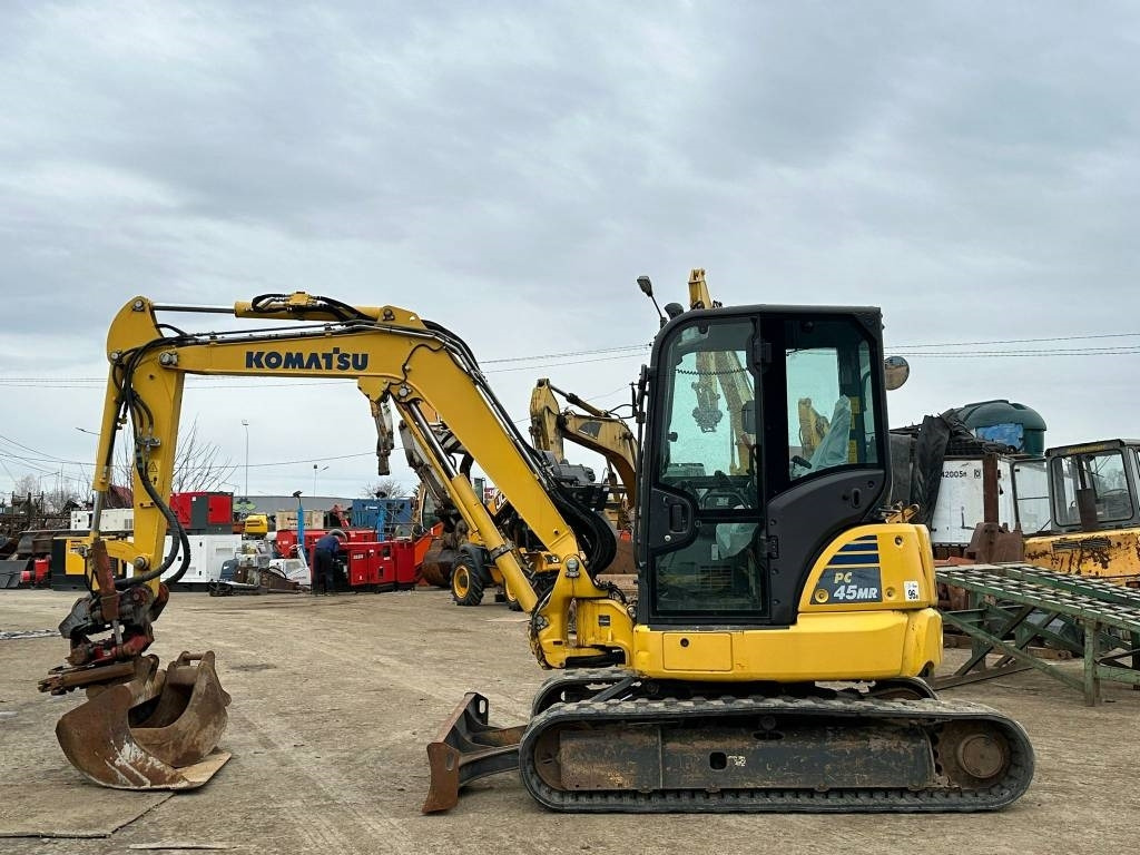 Komatsu PC 45 MR + RototiltRT20B - Mini ekskavatorius: foto 2 Komatsu PC 45 MR + RototiltRT20B - Mini ekskavatorius: foto 2