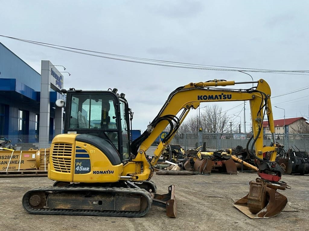 Komatsu PC 45 MR + RototiltRT20B - Mini ekskavatorius: foto 5 Komatsu PC 45 MR + RototiltRT20B - Mini ekskavatorius: foto 5