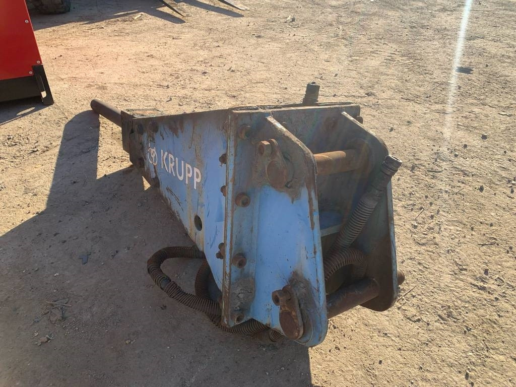 Krupp HM 300 - Hidraulinis kūjis - Statybinė technika: foto 3 Krupp HM 300 - Hidraulinis kūjis - Statybinė technika: foto 3