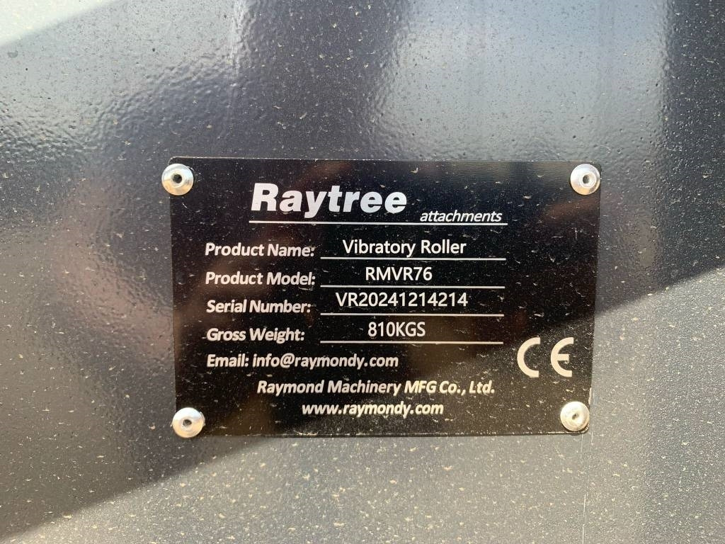 Raytree RMVR76 Vibratory Roller - Volas: foto 2 Raytree RMVR76 Vibratory Roller - Volas: foto 2