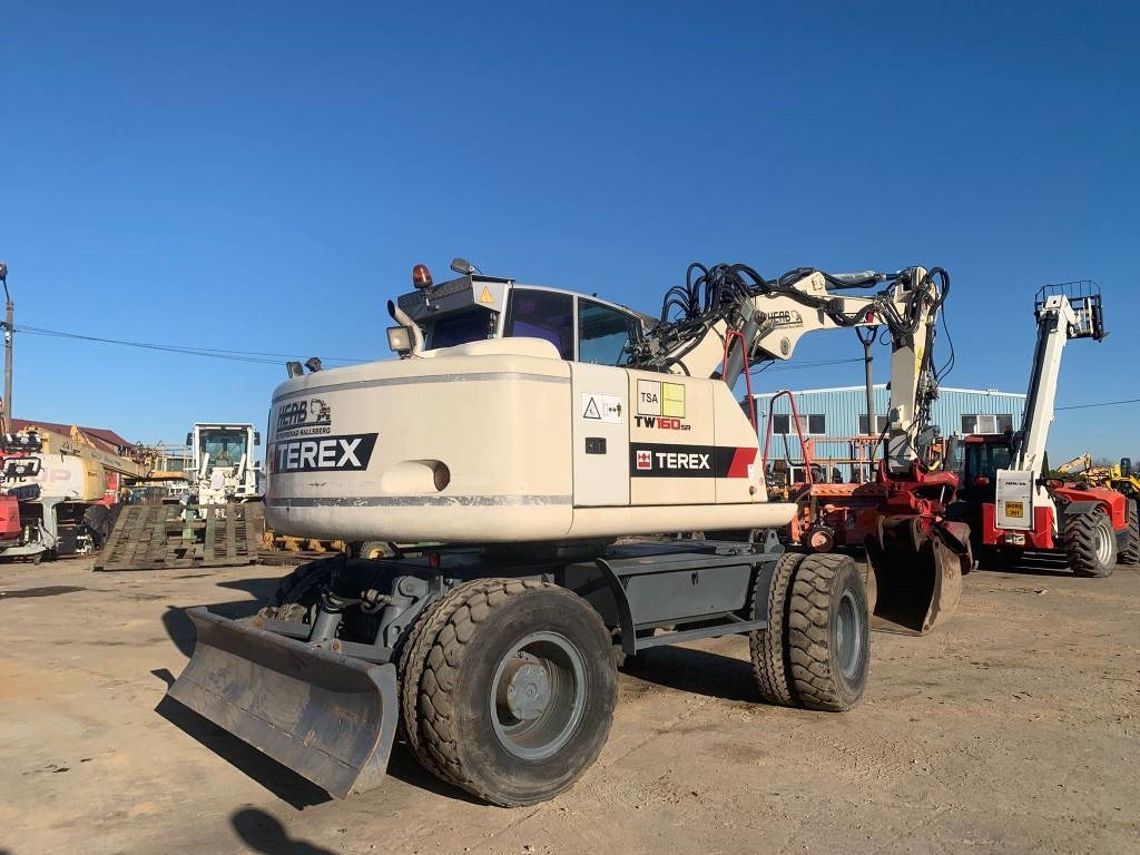Terex TW160SR+Sandco Rototilt - Ratinis ekskavatorius: foto 4 Terex TW160SR+Sandco Rototilt - Ratinis ekskavatorius: foto 4