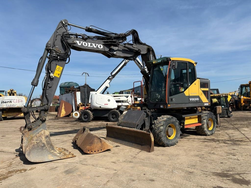 Volvo EW 150E - Ratinis ekskavatorius: foto 1 Volvo EW 150E - Ratinis ekskavatorius: foto 1