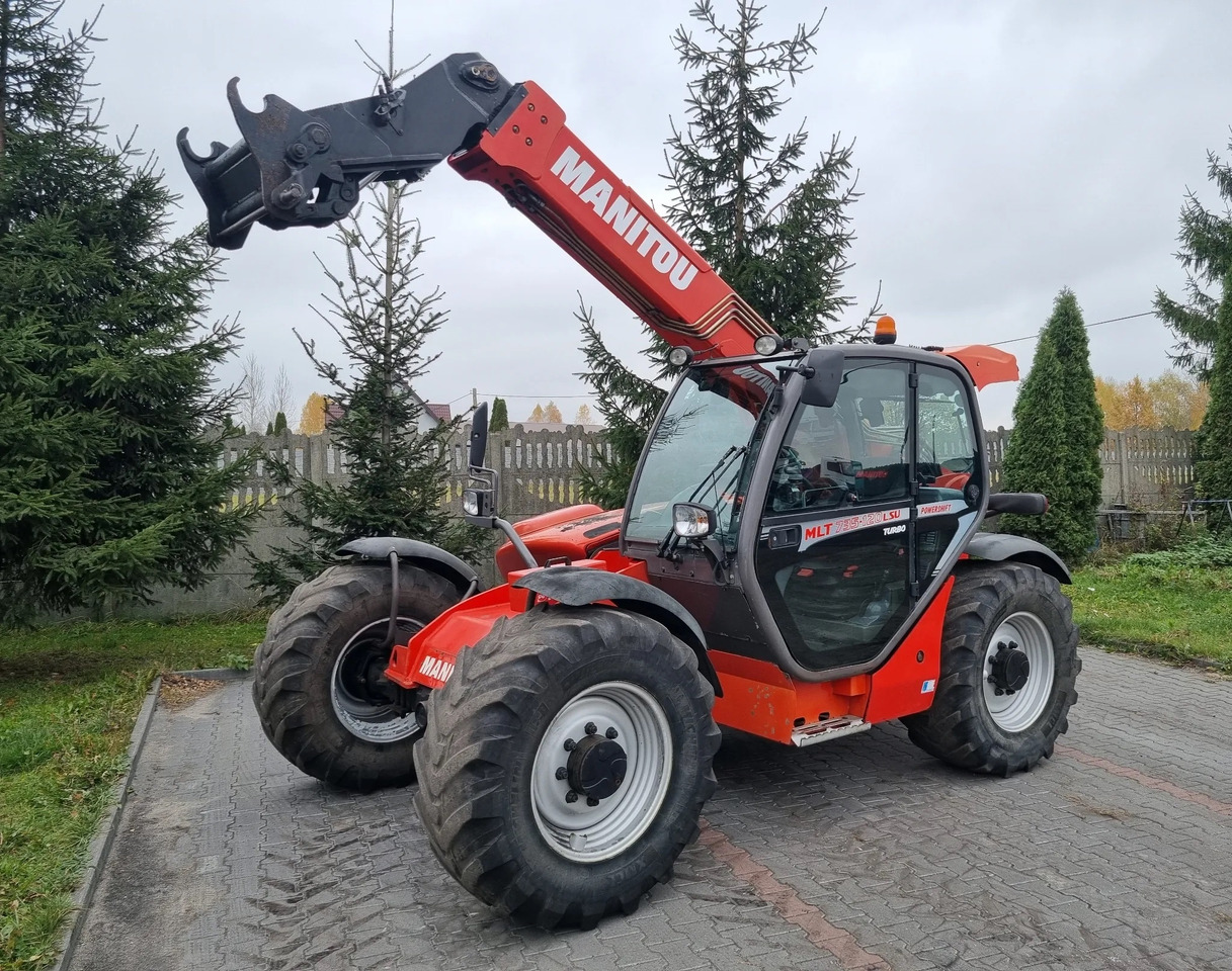 MANITOU MLT 735 120 LSU - Teleskopinis ratinis krautuvas: foto 1 MANITOU MLT 735 120 LSU - Teleskopinis ratinis krautuvas: foto 1