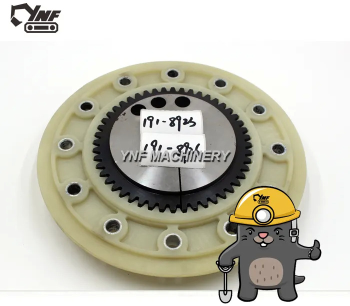 Nauja Sankaba ir dalys 1918926 191-8926 for excavator pile parts flywheel nylon flange crankshaft coupling assembly: foto 7