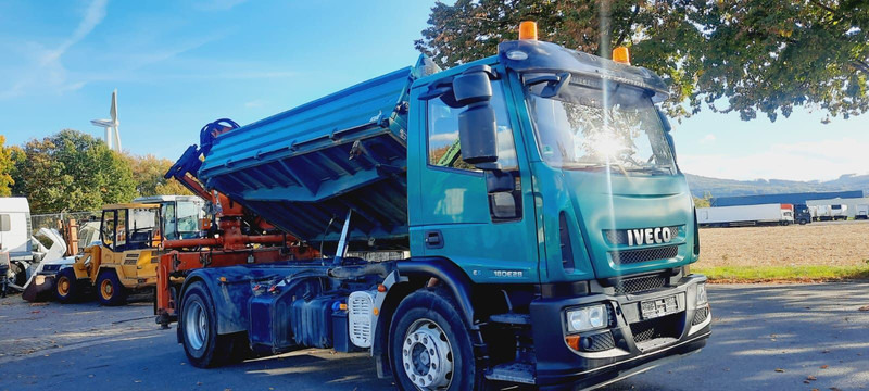 Iveco ML180E28K 4x2 mit Kran/Funk/Greifer - Savivartis sunkvežimis, Sunkvežimis su kranu: foto 4 Iveco ML180E28K 4x2 mit Kran/Funk/Greifer - Savivartis sunkvežimis, Sunkvežimis su kranu: foto 4