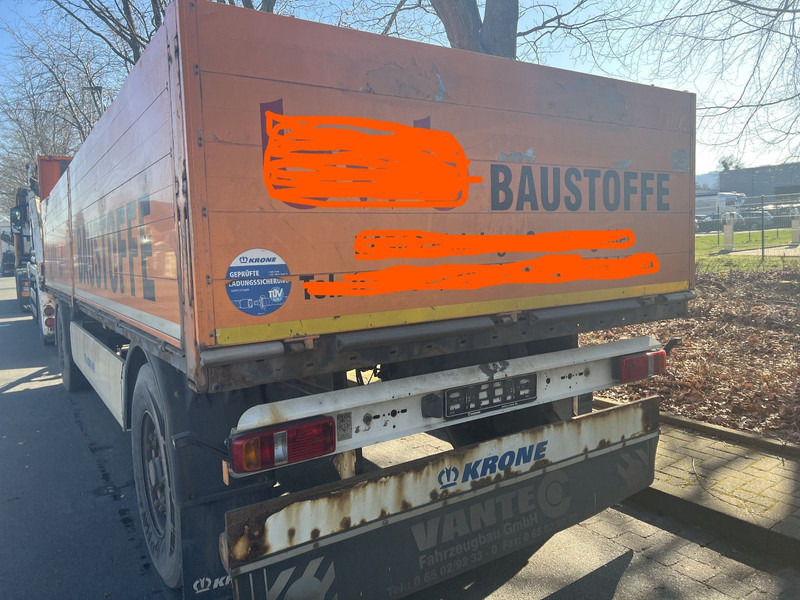 Krone Baustoff Anhänger Luftgefedert ABS - Platforminė/ Bortinė priekaba: foto 3 Krone Baustoff Anhänger Luftgefedert ABS - Platforminė/ Bortinė priekaba: foto 3