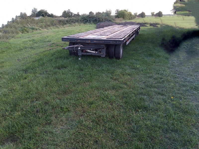 Langendorf 3 Achser Anhänger 9,4m Aufbau - Platforminė/ Bortinė priekaba: foto 1 Langendorf 3 Achser Anhänger 9,4m Aufbau - Platforminė/ Bortinė priekaba: foto 1
