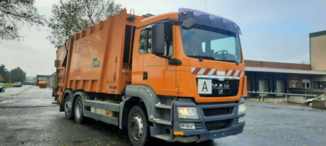 MAN 26.320 Müllwagen Faun Variopress - Šiukšliavežis: foto 1 MAN 26.320 Müllwagen Faun Variopress - Šiukšliavežis: foto 1
