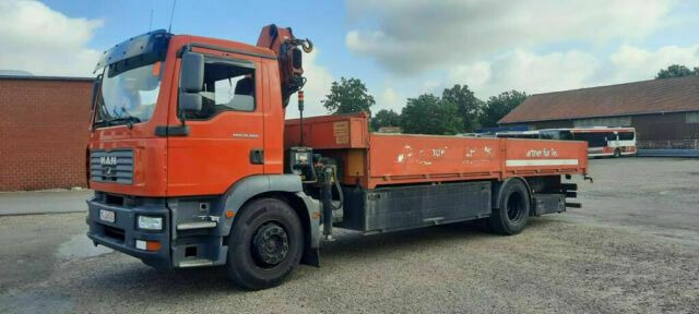 MAN TG-M18.280PS Hiab 111B-2 mit Funk - Platforminis/ Bortinis sunkvežimis, Sunkvežimis su kranu: foto 5 MAN TG-M18.280PS Hiab 111B-2 mit Funk - Platforminis/ Bortinis sunkvežimis, Sunkvežimis su kranu: foto 5