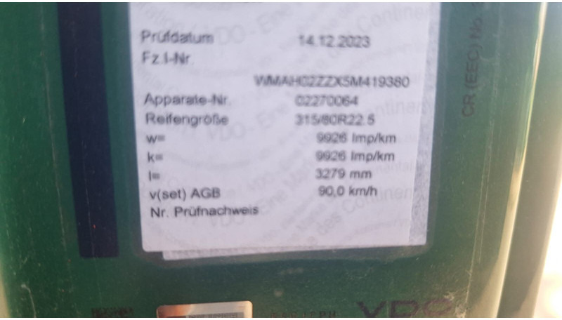 Miškovežis, Sunkvežimis su kranu MAN TGA 18.480 Holz LKW: foto 7