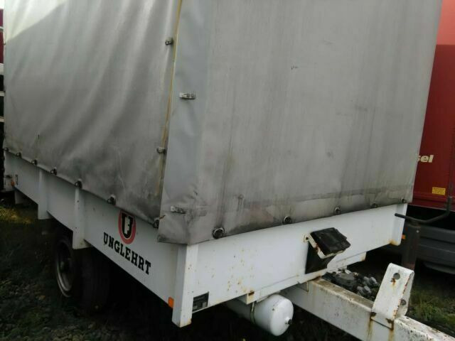 MEUSBURGER Moessbauer Hänger mit Flaschenzug /Kran/Ladehilf - Tentinė priekaba: foto 1 MEUSBURGER Moessbauer Hänger mit Flaschenzug /Kran/Ladehilf - Tentinė priekaba: foto 1