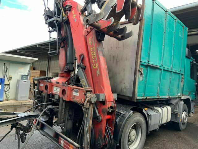 Mercedes-Benz 1841K 4x2 Actros Kipper mit Kran+Greifer - Savivartis sunkvežimis, Sunkvežimis su kranu: foto 5 Mercedes-Benz 1841K 4x2 Actros Kipper mit Kran+Greifer - Savivartis sunkvežimis, Sunkvežimis su kranu: foto 5