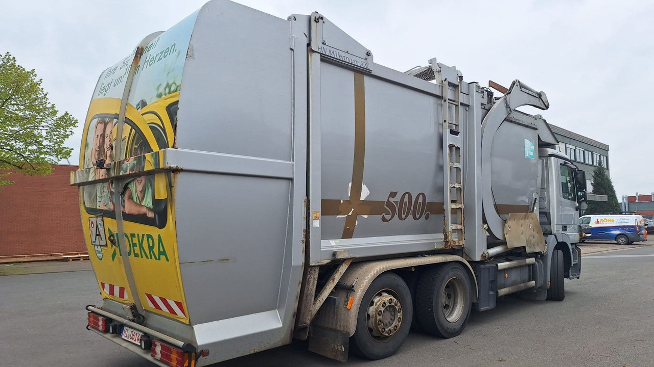 Mercedes-Benz 2532 Actros Überkopflader - Šiukšliavežis: foto 5 Mercedes-Benz 2532 Actros Überkopflader - Šiukšliavežis: foto 5