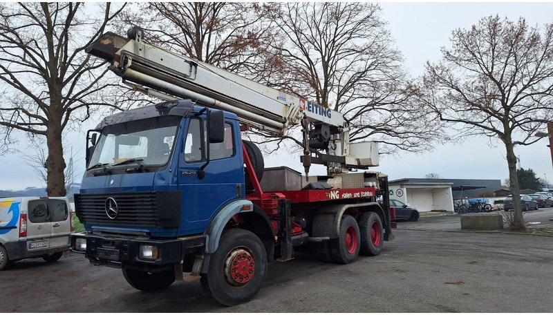 Mercedes-Benz 2629 AK Motorwagen mit Kran Dachdeckerkran6x6 - Sunkvežimis su kranu: foto 2 Mercedes-Benz 2629 AK Motorwagen mit Kran Dachdeckerkran6x6 - Sunkvežimis su kranu: foto 2
