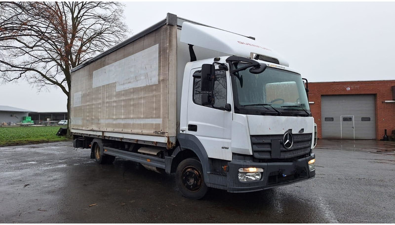 Tentinis sunkvežimis Mercedes-Benz 816 Atego 4x2 Plane Spriegel Klima: foto 7