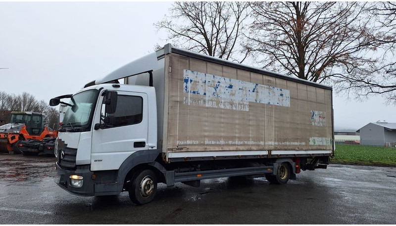 Tentinis sunkvežimis Mercedes-Benz 816 Atego 4x2 Plane Spriegel Klima: foto 9