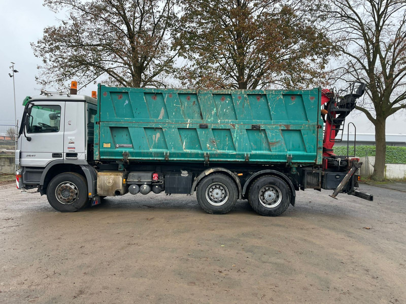Mercedes-Benz Actros 2641K 6x4 Blatt/Blatt - Savivartis sunkvežimis, Sunkvežimis su kranu: foto 1 Mercedes-Benz Actros 2641K 6x4 Blatt/Blatt - Savivartis sunkvežimis, Sunkvežimis su kranu: foto 1