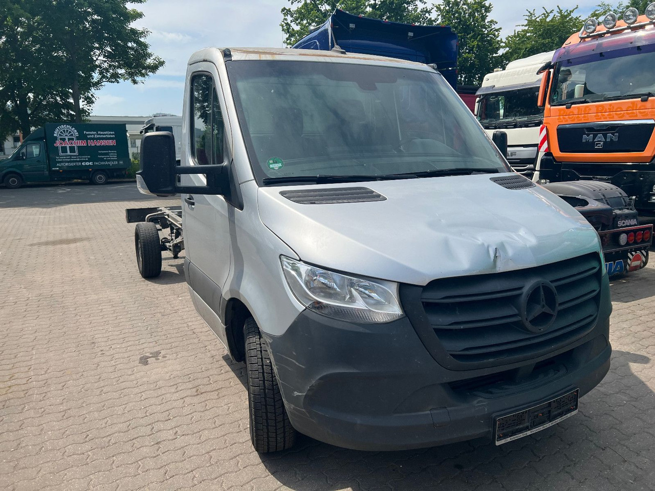 Mercedes-Benz Sprinter III 314 cdi Fahrgestell Klima Vollaust - Važiuoklės sunkvežimis: foto 2 Mercedes-Benz Sprinter III 314 cdi Fahrgestell Klima Vollaust - Važiuoklės sunkvežimis: foto 2