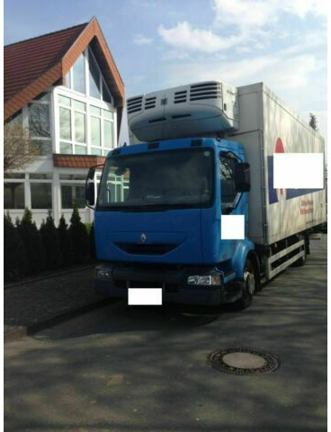 Renault Midlum 220 Tiefkühlkoffer Thermoking Diesel+Stro - Refrižeratorius sunkvežimis: foto 1 Renault Midlum 220 Tiefkühlkoffer Thermoking Diesel+Stro - Refrižeratorius sunkvežimis: foto 1