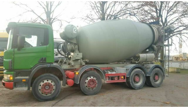 Scania 124-380PS 8x4 9-Qubik Stetter Euro:4 ZF-Schalte - Betonvežis: foto 3 Scania 124-380PS 8x4 9-Qubik Stetter Euro:4 ZF-Schalte - Betonvežis: foto 3