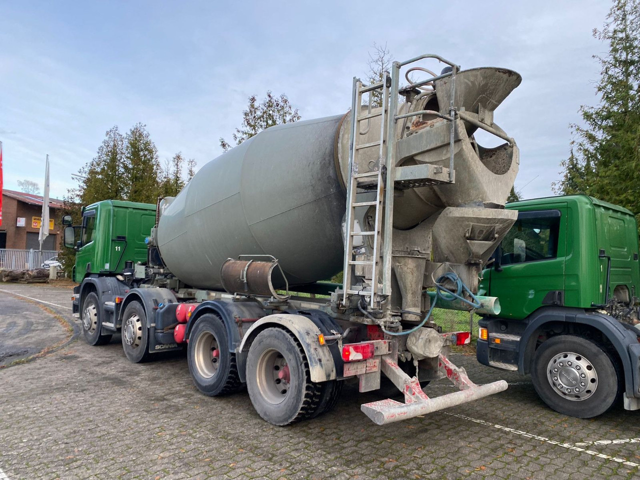 Betonvežis Scania 2x P360 Betonmischer 8x4 Blatt/Blatt E6 2 stück: foto 8