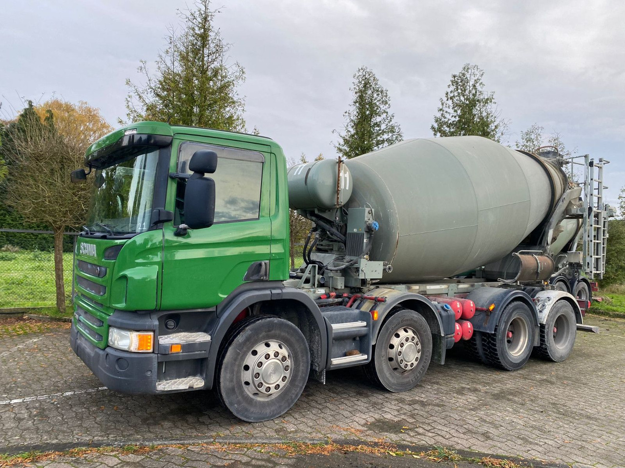 Betonvežis Scania 2x P360 Betonmischer 8x4 Blatt/Blatt E6 2 stück: foto 9