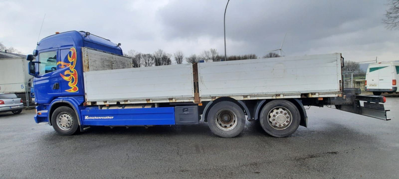 Scania G440 Pritsche 6x2 Kran am Heck vor - Platforminis/ Bortinis sunkvežimis, Sunkvežimis su kranu: foto 5 Scania G440 Pritsche 6x2 Kran am Heck vor - Platforminis/ Bortinis sunkvežimis, Sunkvežimis su kranu: foto 5
