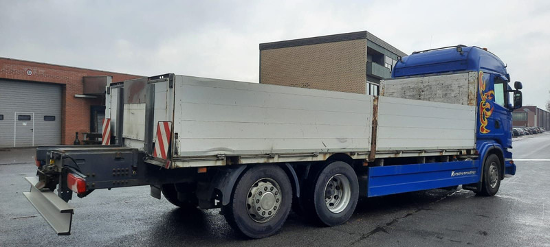 Scania G440 Pritsche 6x2 Kran am Heck vor - Platforminis/ Bortinis sunkvežimis, Sunkvežimis su kranu: foto 4 Scania G440 Pritsche 6x2 Kran am Heck vor - Platforminis/ Bortinis sunkvežimis, Sunkvežimis su kranu: foto 4