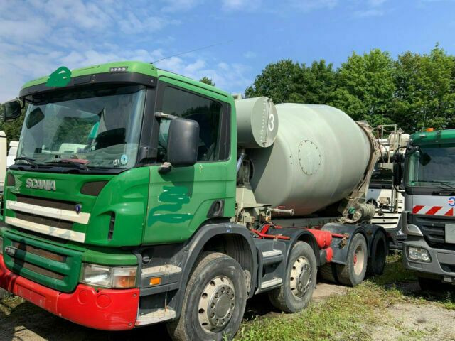 Scania P340PS 8x4 Blatt/Blatt 1-Hand - Betonvežis: foto 2 Scania P340PS 8x4 Blatt/Blatt 1-Hand - Betonvežis: foto 2