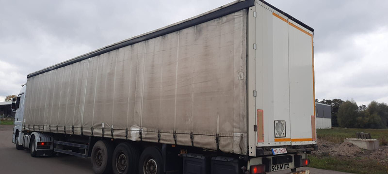 Schmitz Cargobull 3-Achser Pritsche Plane - Tentinė puspriekabė: foto 2 Schmitz Cargobull 3-Achser Pritsche Plane - Tentinė puspriekabė: foto 2