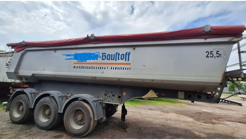 Schmitz Cargobull SGF S3 Kippmulde 25 Kubik Hardox - Savivartis puspriekabė: foto 1 Schmitz Cargobull SGF S3 Kippmulde 25 Kubik Hardox - Savivartis puspriekabė: foto 1