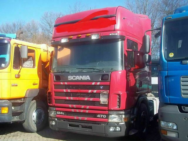 Scania 124-470 Topline Retader Kipperhydraulik - Vilkikas: foto 1 Scania 124-470 Topline Retader Kipperhydraulik - Vilkikas: foto 1