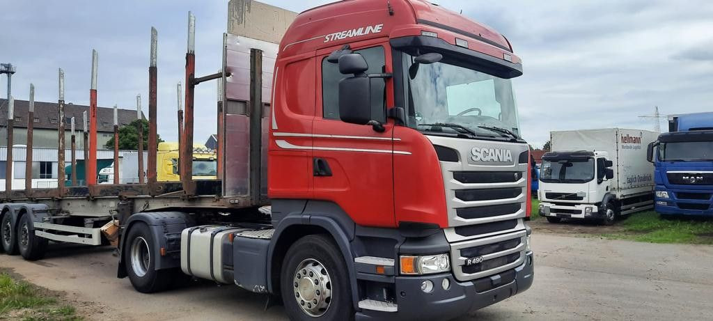 Scania R490 SZM E6 Blatt/Luft G.Haus/Hochdach - Vilkikas: foto 1 Scania R490 SZM E6 Blatt/Luft G.Haus/Hochdach - Vilkikas: foto 1