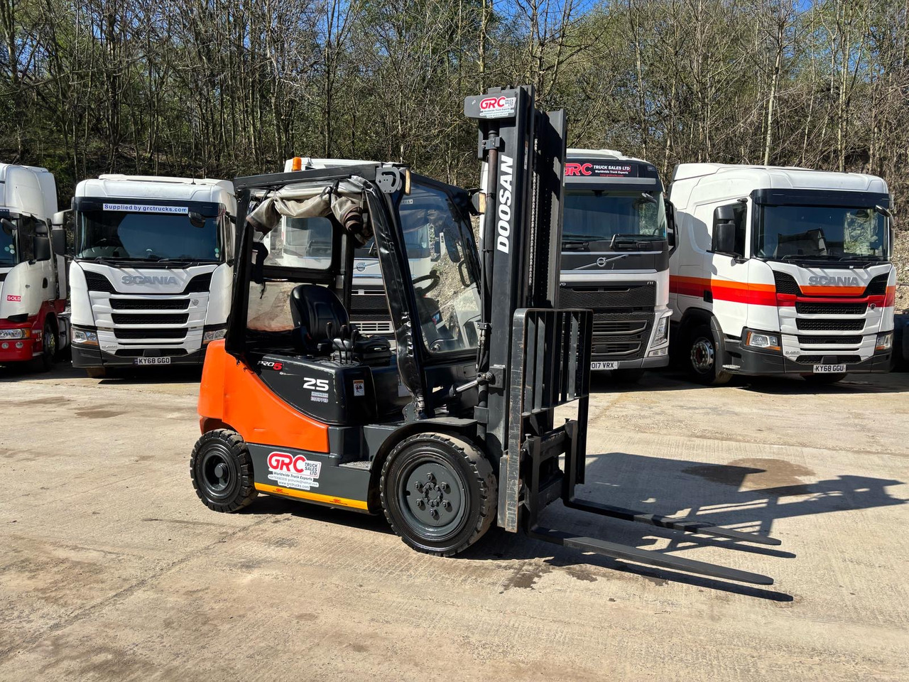 2012 DOOSAN D25S-5 Forklift - Dyzelinis krautuvas: foto 5 2012 DOOSAN D25S-5 Forklift - Dyzelinis krautuvas: foto 5