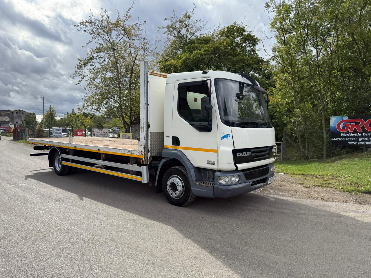 2013 DAF LF Flatbed Truck - Platforminis/ Bortinis sunkvežimis: foto 3 2013 DAF LF Flatbed Truck - Platforminis/ Bortinis sunkvežimis: foto 3