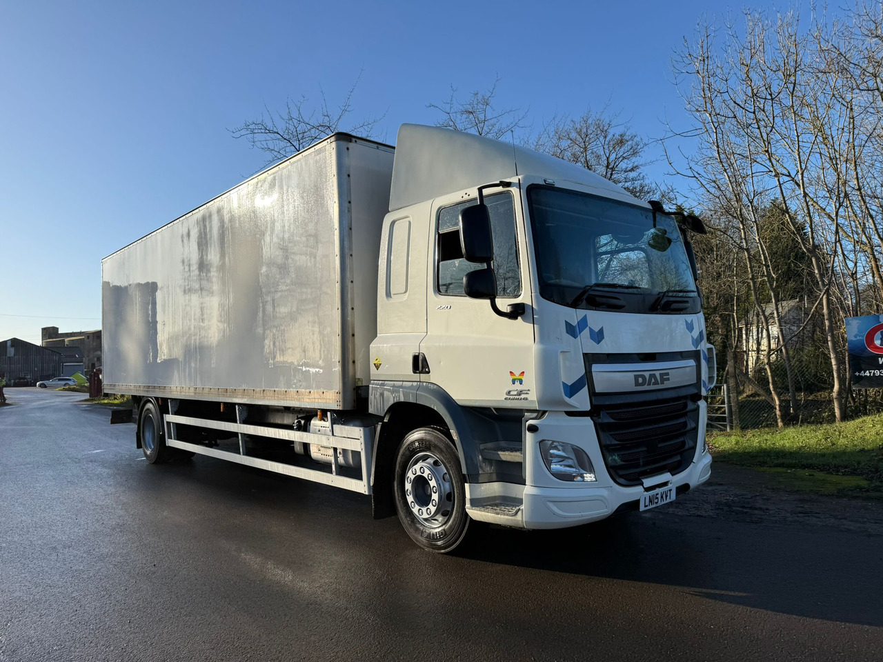 2015 DAF CF 220 Rigid Truck - Furgonas sunkvežimis: foto 1 2015 DAF CF 220 Rigid Truck - Furgonas sunkvežimis: foto 1