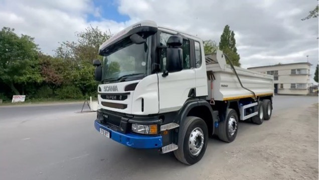 2015 Scania P410 Tipper Truck - Savivartis sunkvežimis: foto 4 2015 Scania P410 Tipper Truck - Savivartis sunkvežimis: foto 4