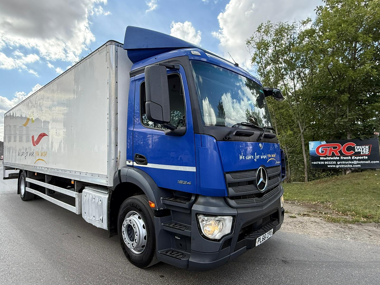 2016 Mercedes Antos 1824 Rigid Truck - Furgonas sunkvežimis: foto 4 2016 Mercedes Antos 1824 Rigid Truck - Furgonas sunkvežimis: foto 4